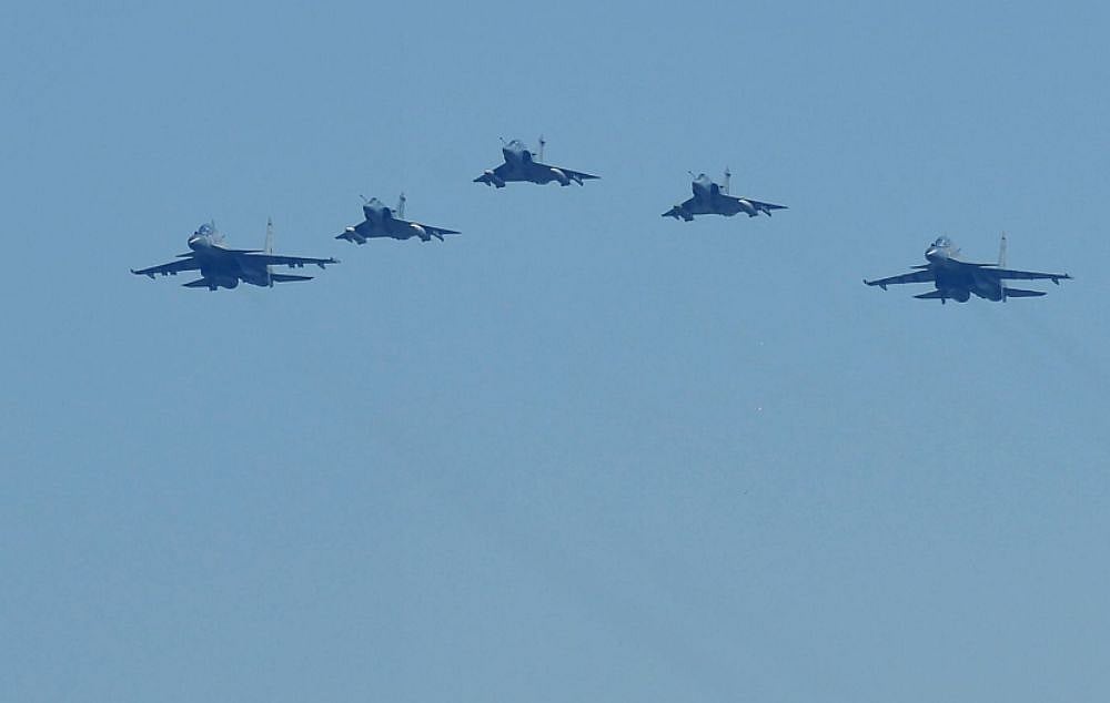 File photo : Fire-control radar is used to guide missiles, and locking it onto another aircraft is widely interpreted as a serious act of military aggression. 