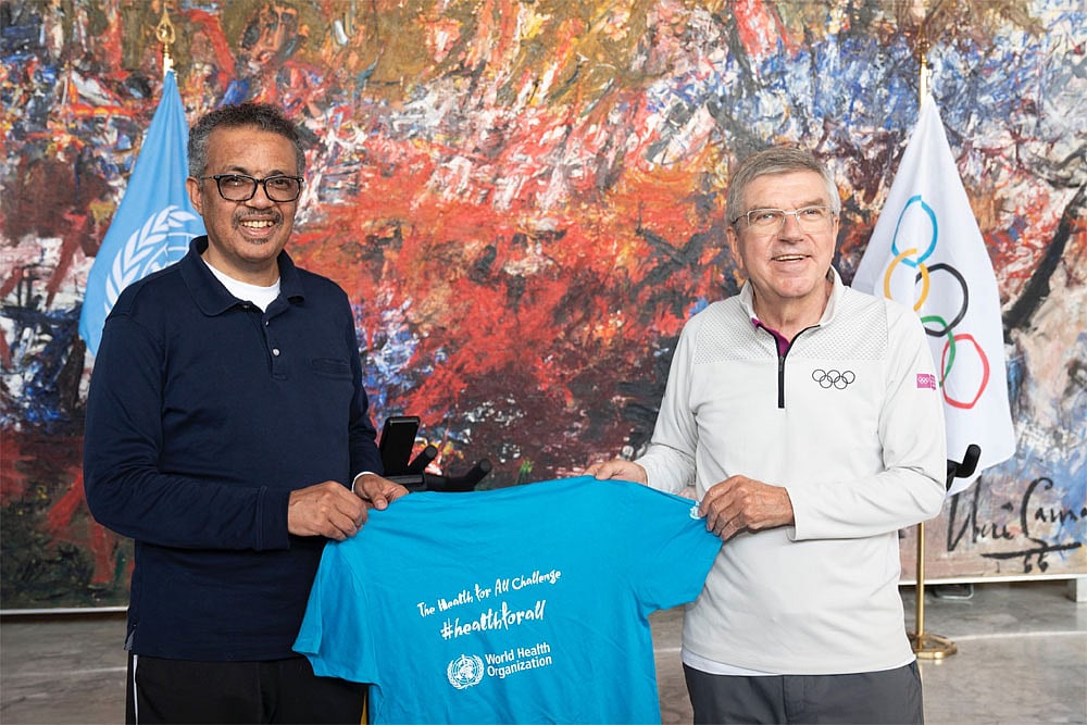 Amid Coronavirus Crisis, WHO And IOC Team Up To Improve Health Through Sport