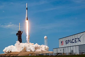 SpaceX Launch: NASA Astronauts Blast Into Orbit In First Mission By Private Firm