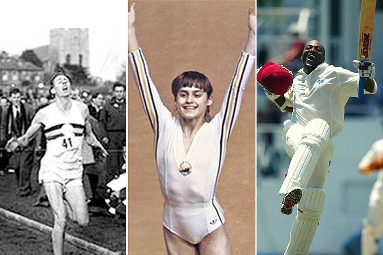 Roger Bannister's Mile, Nadia Comaneci's Perfect 10, Brian Lara's 400 - Landmark Feats In Sports - null