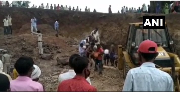 Madhya Pradesh: Five Labourers Killed As Mine Caves In