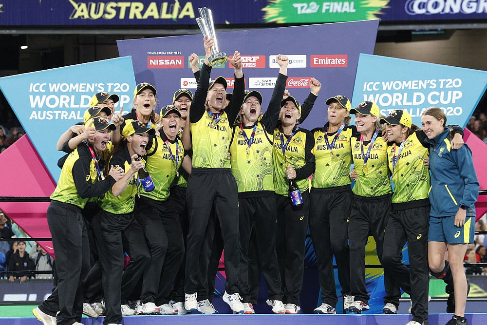 Australia are three-time defending champions of the Women's T20 World Cup. - null