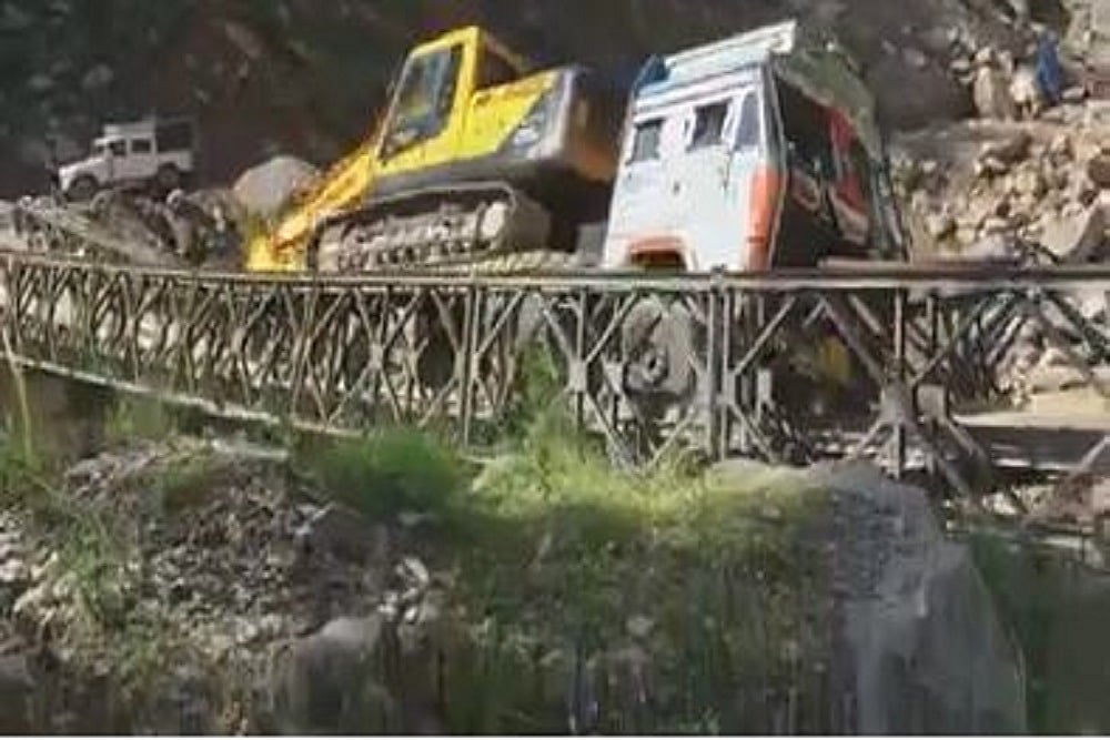 Arunachal: Strategic Bridge At Border With China Washed Away In Flash Flood