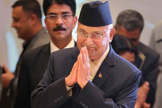 File Image : CPN-UML Chief KP Sharma Oli set to become Nepal's PM once again | 