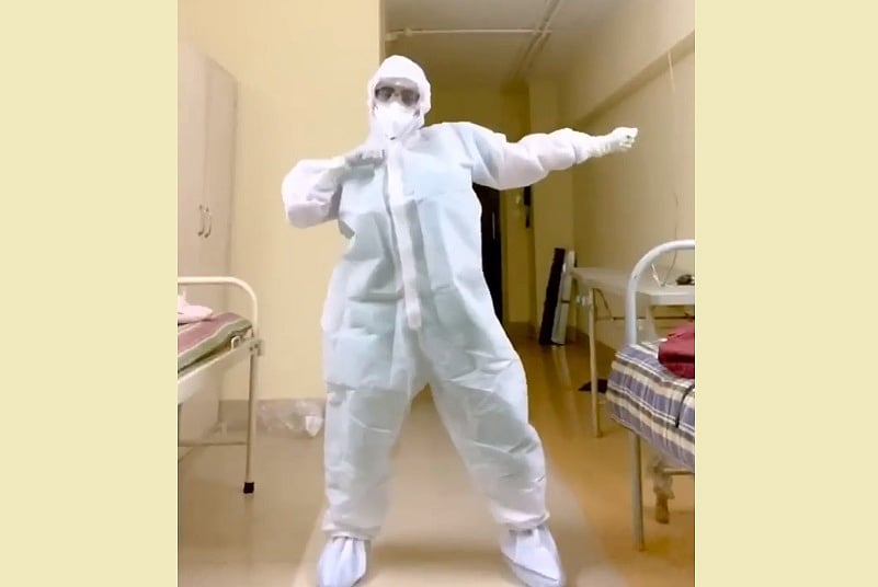 With Message To Stay Positive, Mumbai Doctor Dances To 'Garmi' Song In PPE Suit