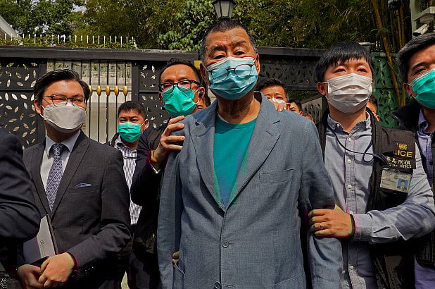 Hong Kong Media Tycoon Jimmy Lai Arrested Under Security Law