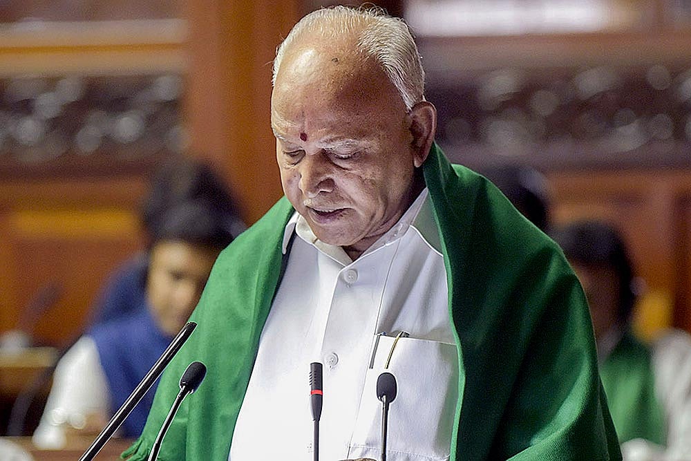 Karnataka Chief Minister BS Yediyurappa