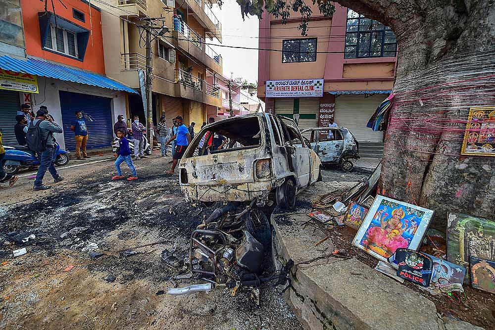 Three Killed As Police Open Fires After Communal Flare-up In Bengaluru; BJP, Congress Play Blame Game