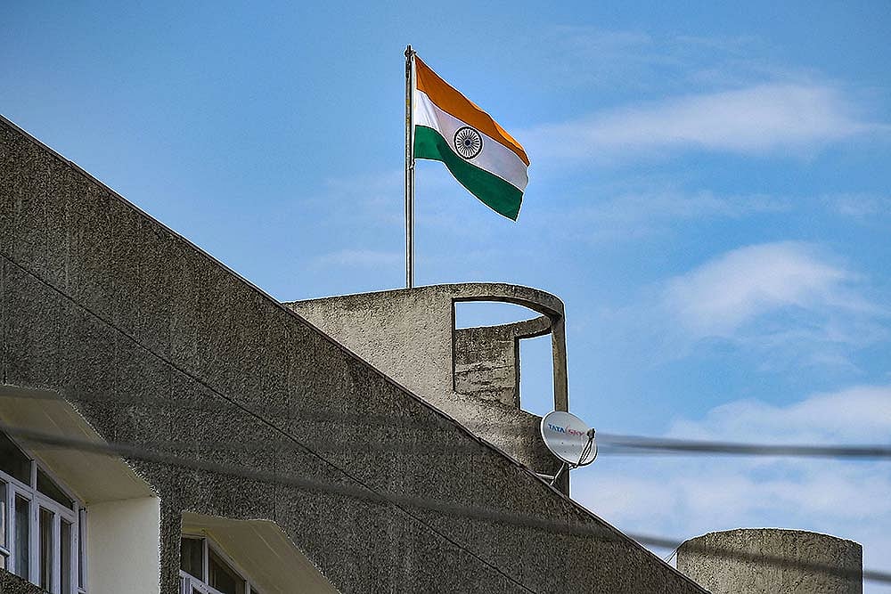 Indian Tricolour Hoisted For First Time At New York's Times Square In Historic I-Day Celebrations