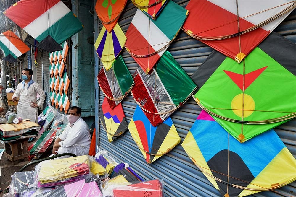 Wholesale Kite Market at Lal Kuan, in Old Delhi. 