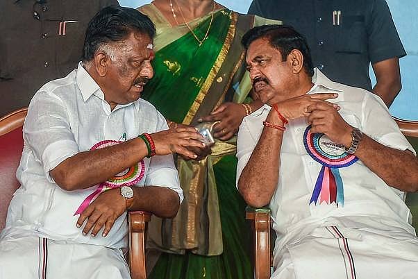 A Revolt In Making? Projection Of Palaniswami As Next Tamil Nadu CM Irks His Deputy