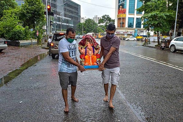 10-day Ganesh Chaturthi Begins In Maharashtra On Low-Key Note As COVID-19 Dampens Spirit