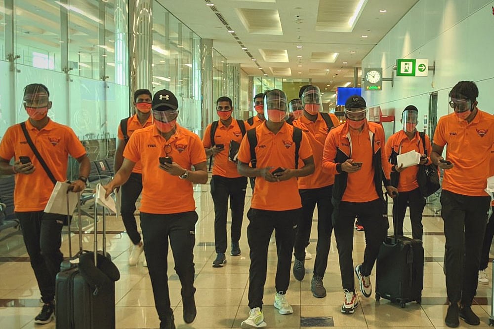 IPL 2020: Delhi Capitals, SunRisers Hyderabad Last Teams To Land In UAE - Photos And Videos
