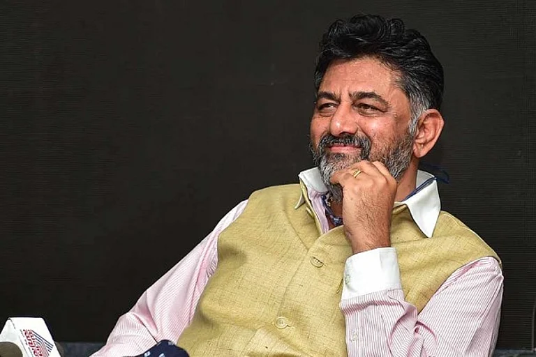 DK Shivakumar remarks came as early trends showed the BJP-led National Democratic Alliance (NDA) heading toward a sweeping victory in the state. - File photo