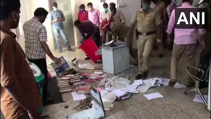 Kerala Secretariat Fire: Opposition Alleges Files Related To Gold Smuggling Case Destroyed