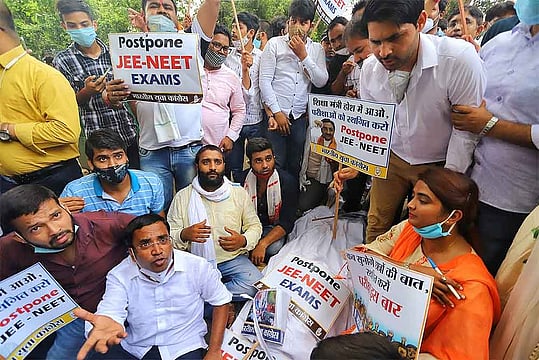 Congress’ Youth Wing Protests Over Price Rise, Unemployment