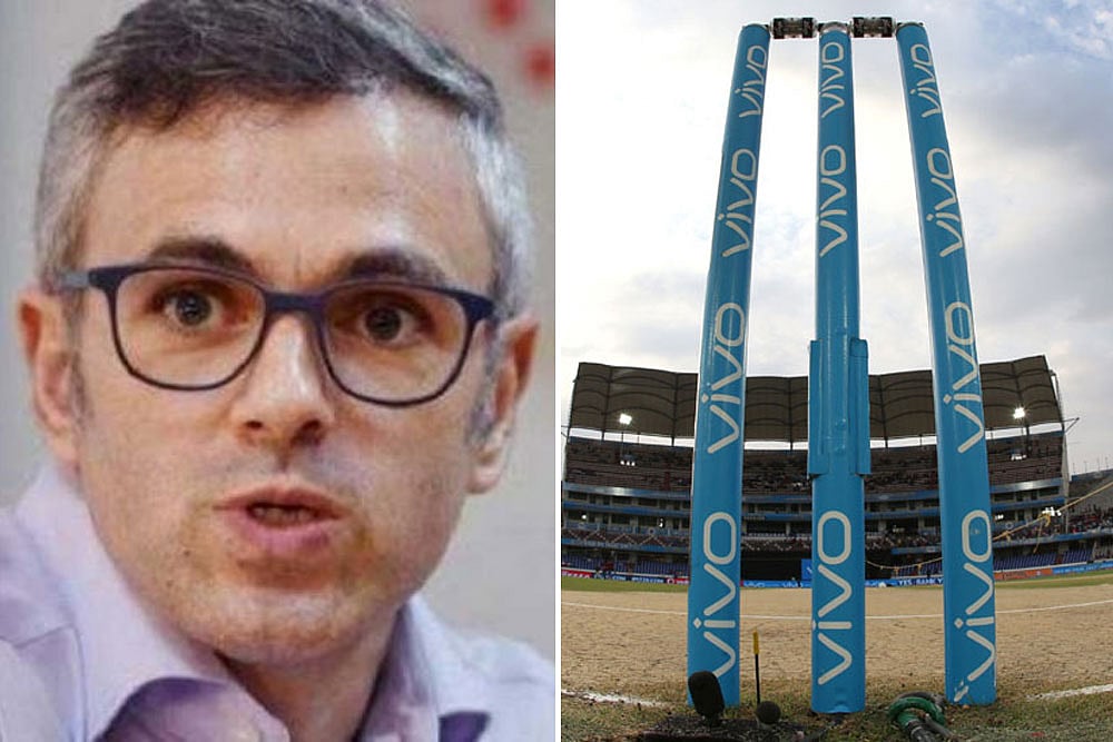 Now The Chinese Will Know: Omar Abdullah Lambasts IPL For Retaining Chinese Sponsors