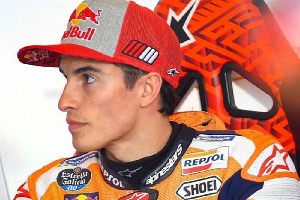 Marc Marquez Broke Arm Plate Opening Window At Home