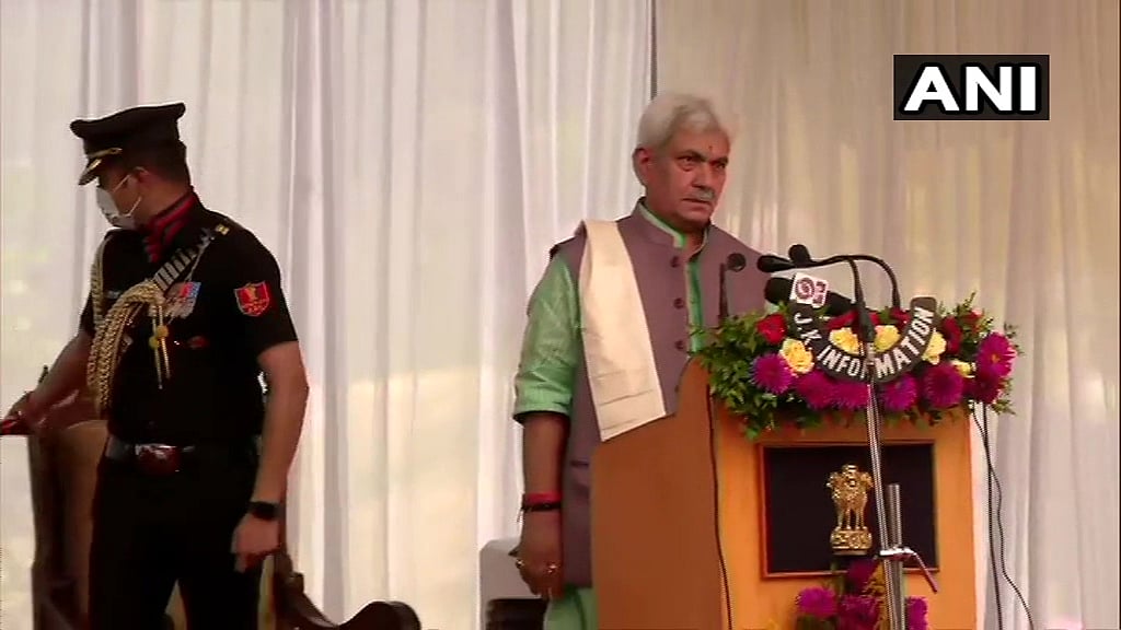 Former Union Minister Manoj Sinha Takes Oath As New Lt Governor Of Jammu And Kashmir