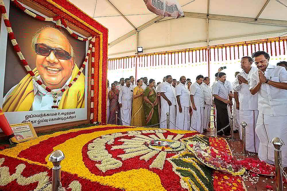 Karunanidhi’s Long Shadow Still Looms Large Over DMK