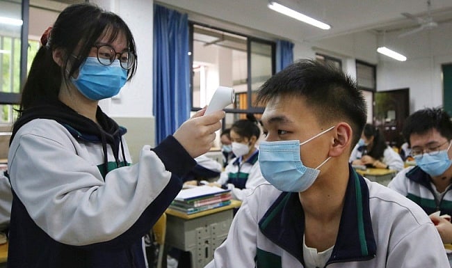 Children In Wuhan Return To School