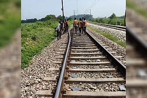 Train Tragedy Averted, Driver Not Informed Of Track Repair Work