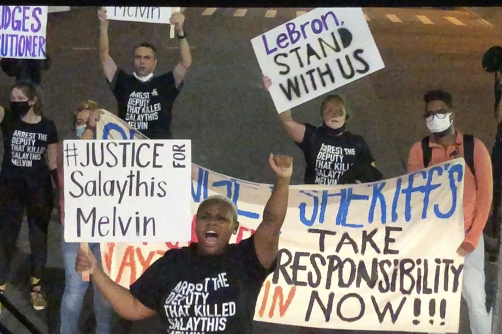 'LeBron Can You Help Us?' - Protesters Block Buses Outside NBA Campus, Asking Basketball Stars To Take Notice