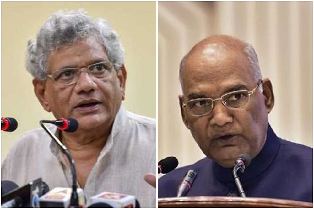 Opposition Leaders Yechury, Kanimozhi To Meet President Kovind Over Delhi Riots Probe