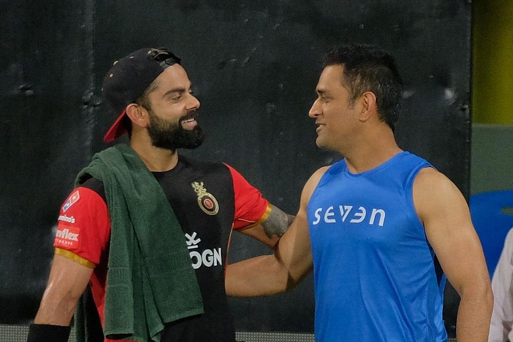 Virat Kohli and MS Dhoni