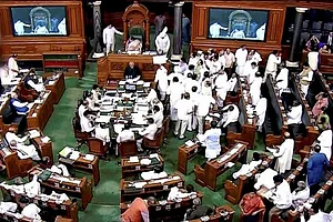 Opposition Stages Walkout From Rajya Sabha