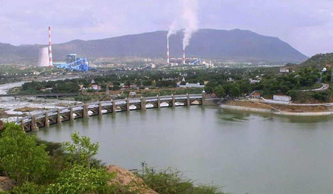 Cauvery River. - null