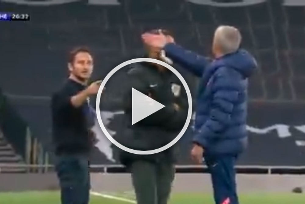 Frank Lampard, Jose Mourinho Fight As Tottenham Beat Chelsea; Details Reveal - VIDEO