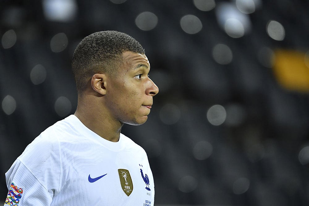 France And PSG Striker Kylian Mbappe Tests Positive For Coronavirus