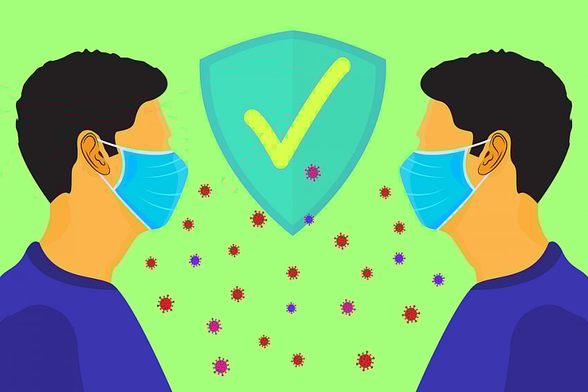 How Scientists Studied Cough Droplets To Model Covid-19 Spread
