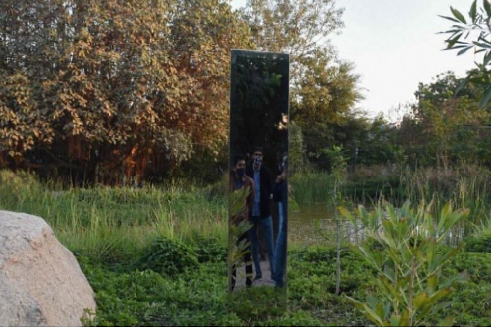 Mysterious Monolith Emerges In Ahmedabad Park