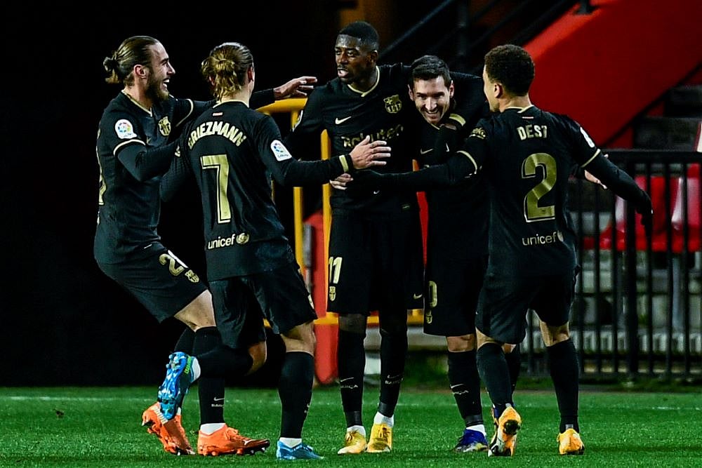 Granada 0-4 Barcelona: Antoine Griezmann And Lionel Messi Continue Revival