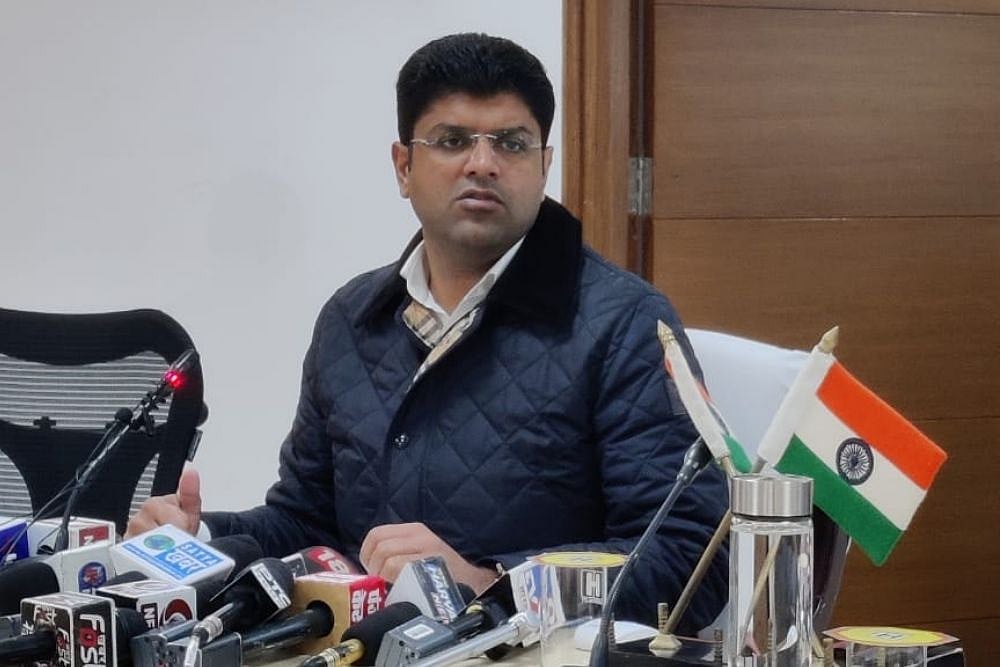 Haryana deputy CM Dushyant Chautala