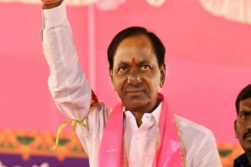 TRS President K. Chandrashekhar Rao