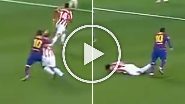 Messi Red Thread Lionel Messi Red Card Atletico Madrid To Appeal Against Filipe Luis'