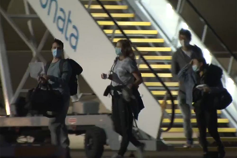 Australian Open: 72 Tennis Players In Hard Lockdown After Coronavirus Cases On Flights