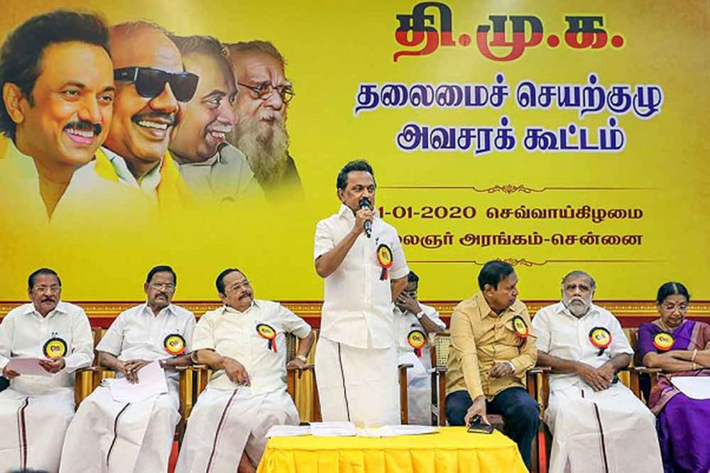 Will Quit Politics If I Fail To Prove Graft Charges Against AIADMK Minister: DMK Chief MK Stalin