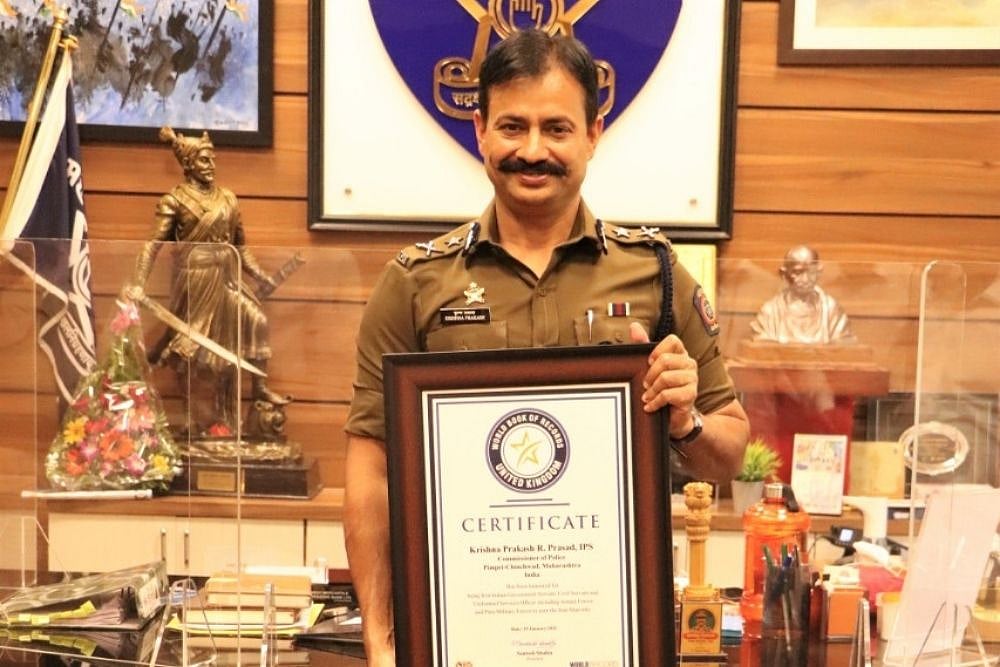 Meet IPS Officer Krishna Prakash, The Newest Entrant To World Book Of Records