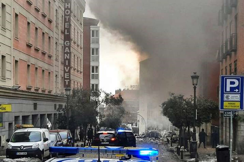 Madrid Blast Kills 2; Apparently Linked To Gas Leak: Mayor