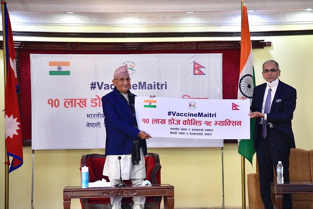 Nepal PM Oli Thanks India For 'Generous' Covid Vaccine Supply