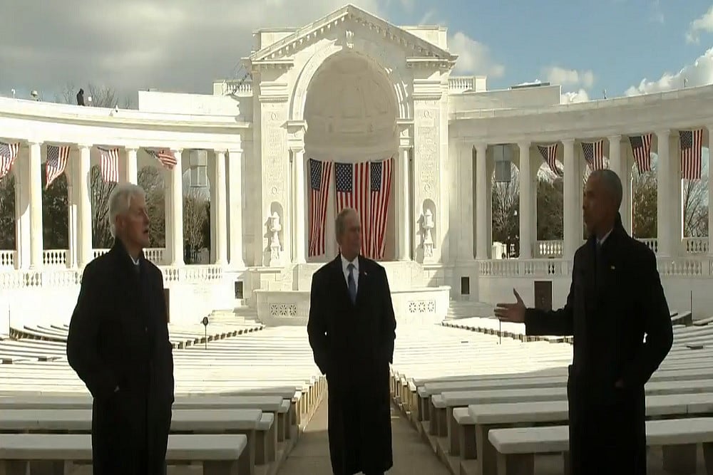 Presidents United: Obama, Clinton, Bush Record Iconic Video For Joe Biden