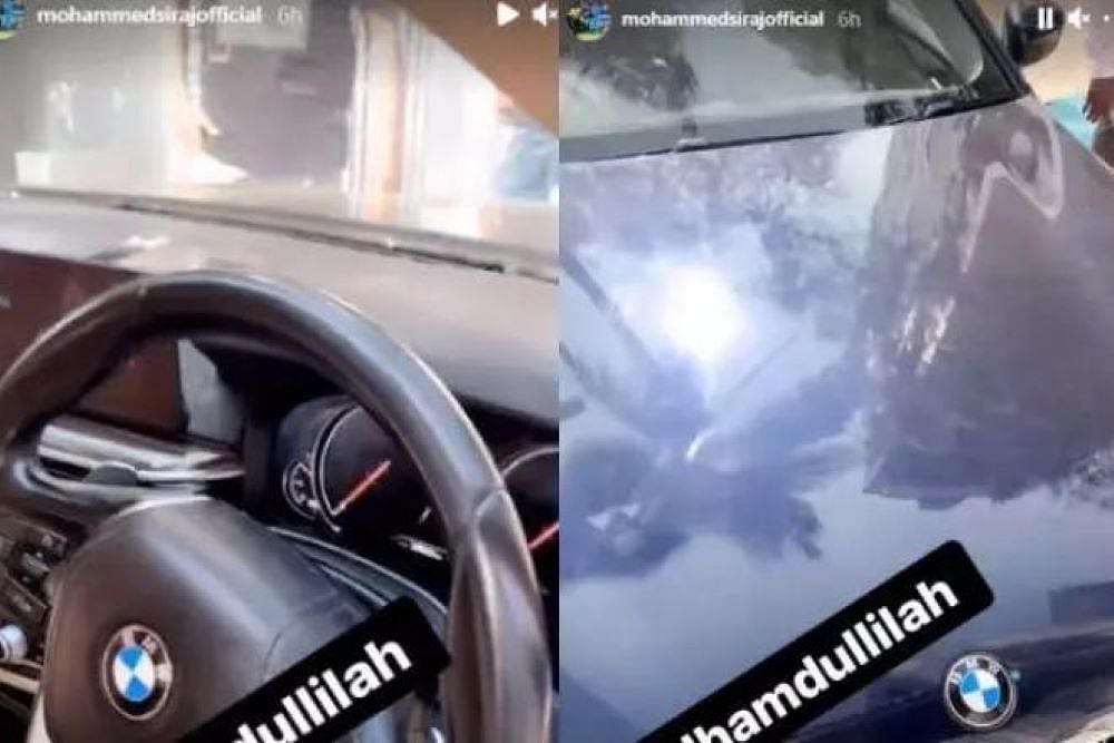 After A Successful Australia Tour, Pacer Mohammed Siraj Gifts Himself A Luxury Car