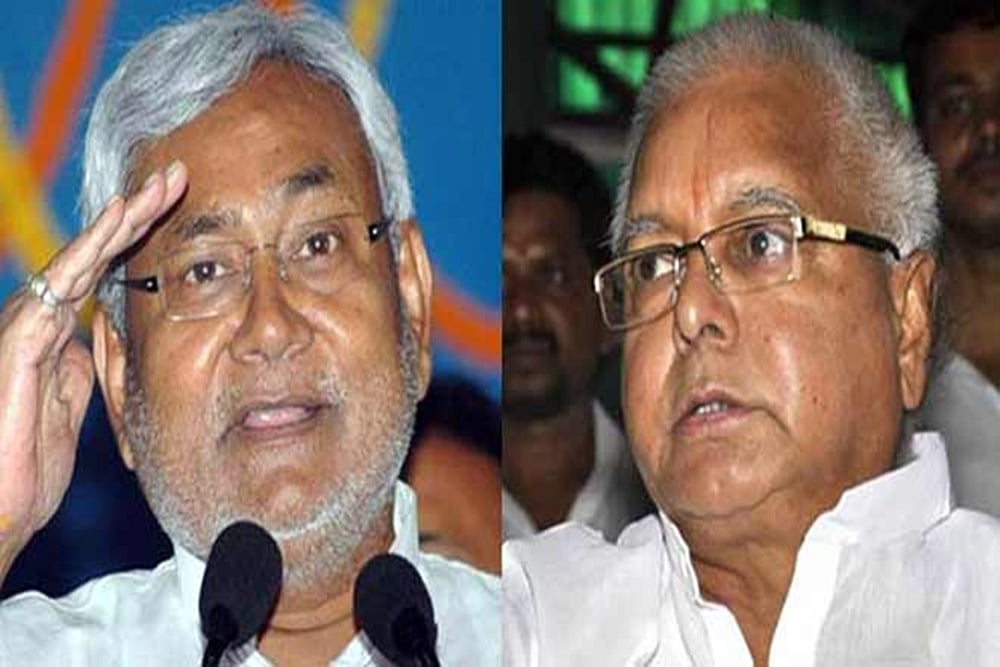 Nitish Wishes Speedy Recovery to Lalu, Hints Regret For Not Being Able To Call Him