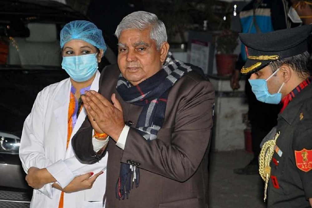 Tamil Nadu Governor, CM Stalin Greet Jagdeep Dhankar