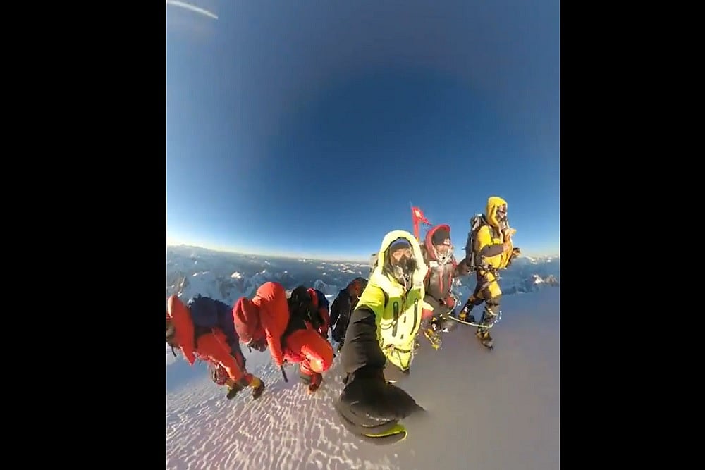 Watch: Heartwarming Video Of Nepal Climbers Taking Final Steps Together To K2 Summit