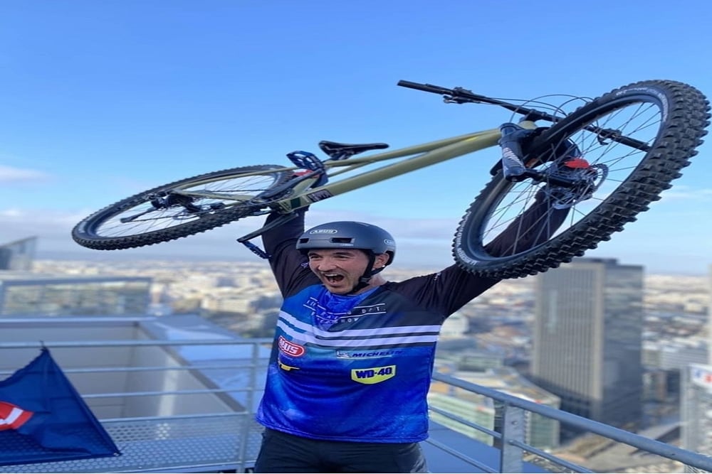 Watch: French Cyclist Climbs 768 Steps In Just 30 Minutes Without His Feet Touching The Ground